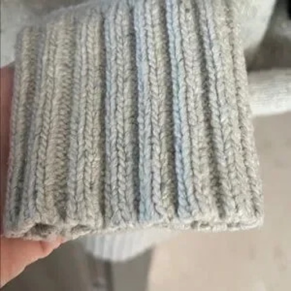 Marissa Webb Lace Detail Marled Sweater - Picture 6 of 7